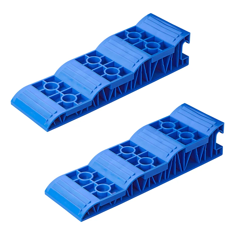 Oprijblok blauw set van 2 stuks 2,5T